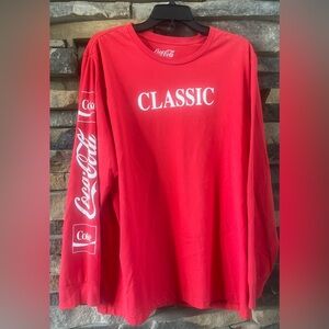 Coca Cola Classic Crew Neck Top